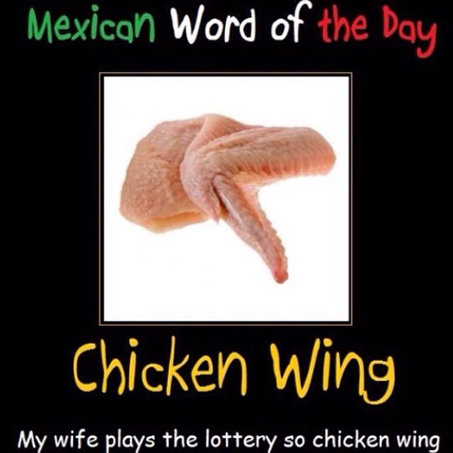 Spanglish Lol Mexican Words Mexican Word Of Day Hysterically Funny