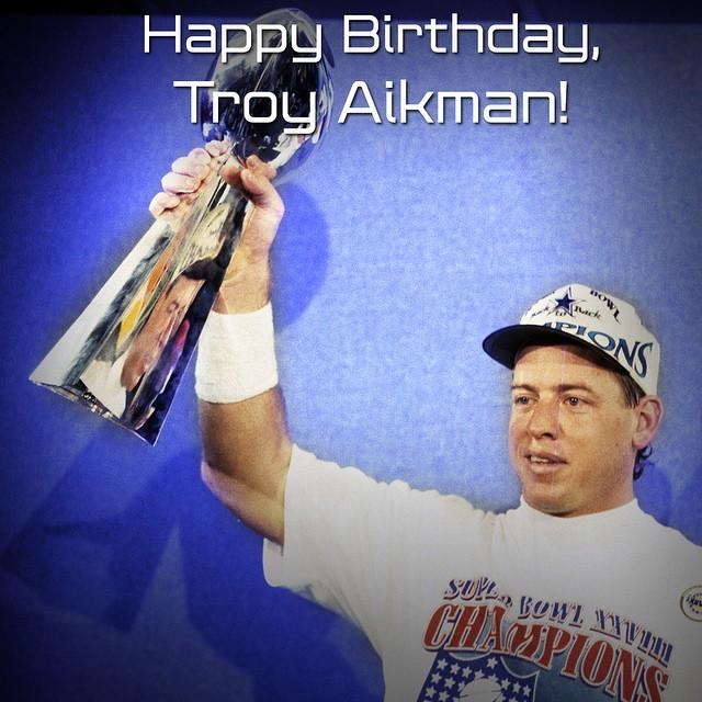 Happy Birthday, Troy Aikman! by nfl  