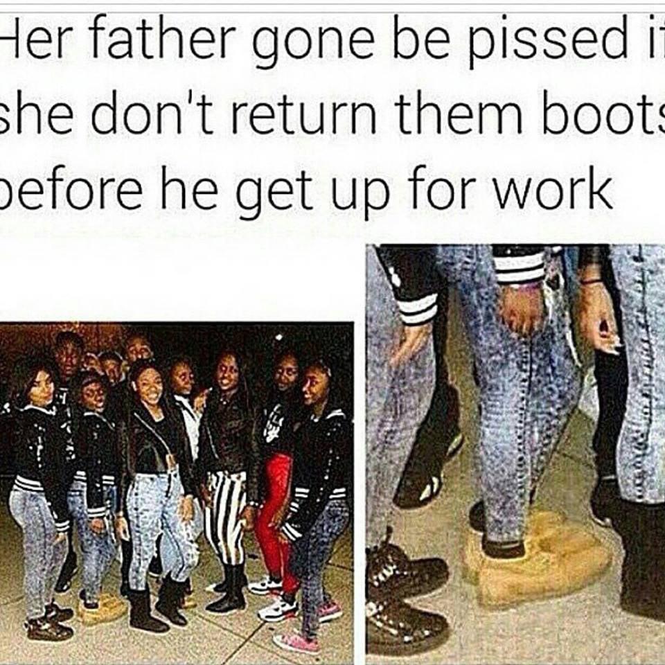 ☕️🐸... #bootsonfleek #work #fathersshoes #ButThatsNoneOfMyBusiness