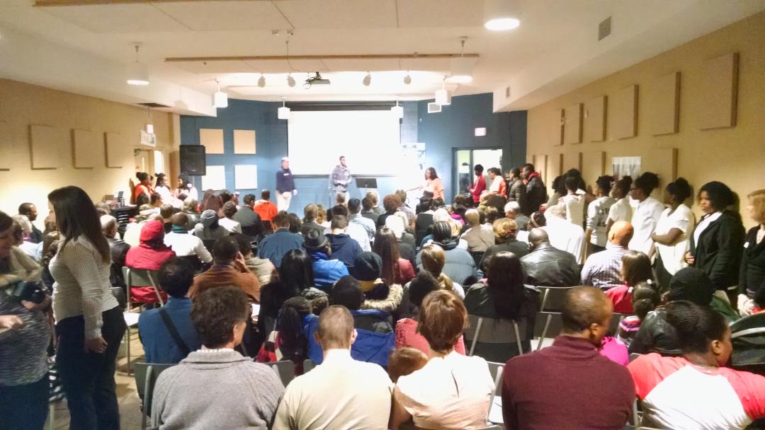 Happenings with <a href="/YUNorthYork/">YU North York</a> during our #FlavoursofNorthYork event. Boom!