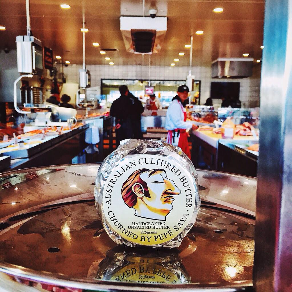 pepesaya's tweet photo. Pepe Saya full range || available @vicsmeatmarket Sydney Fish Market http://t.co/LdZ5DdUPWI
