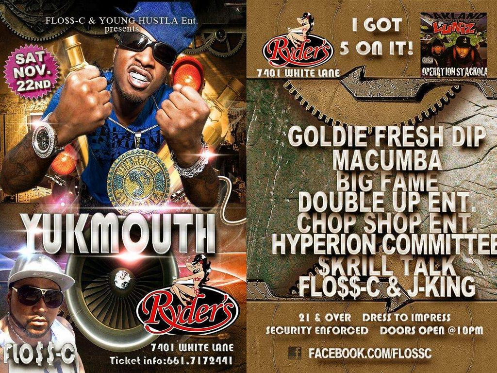 THAREALYUKMOUTH's tweet photo. #Bakersfield STAND UP!!! come rock out wit da #MOB 2marrow nite at #Bryders #Nov22nd leggo!! http://t.co/fI675ev2tG