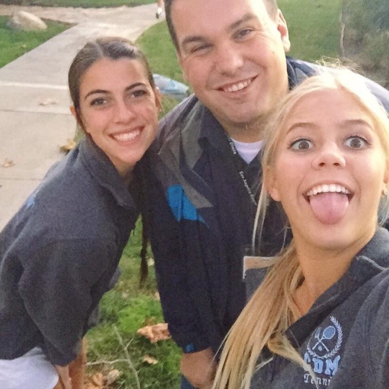 Good luck to <a href="/cdmgirlstennis/">CDM</a> Sr co-captains <a href="/rileygerdau/">riley</a> and <a href="/taylorfogs/">Taylor Fogarty</a>! Such great personalities. #insidejoke