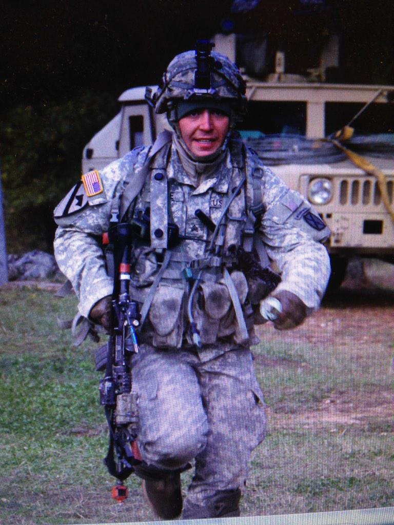 Training to go get that enemy