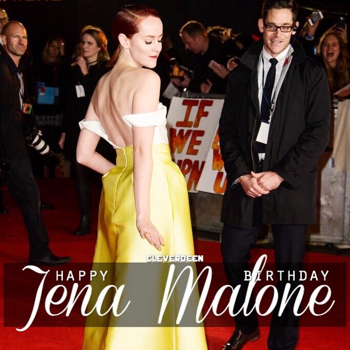 Happy Birthday Jena Malone! She is the best Johanna anyone could hope for, I hope she has the best birthday ever  