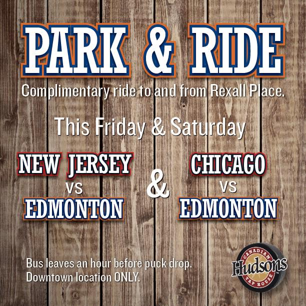BrentJohn's tweet photo. Don't Forget! Ride there... Ride back! Either works for us! #HudsonsGameDay #HudsonsDTYEG #edmonton #NewJersey #yeg http://t.co/LbO28FZ7Ce
