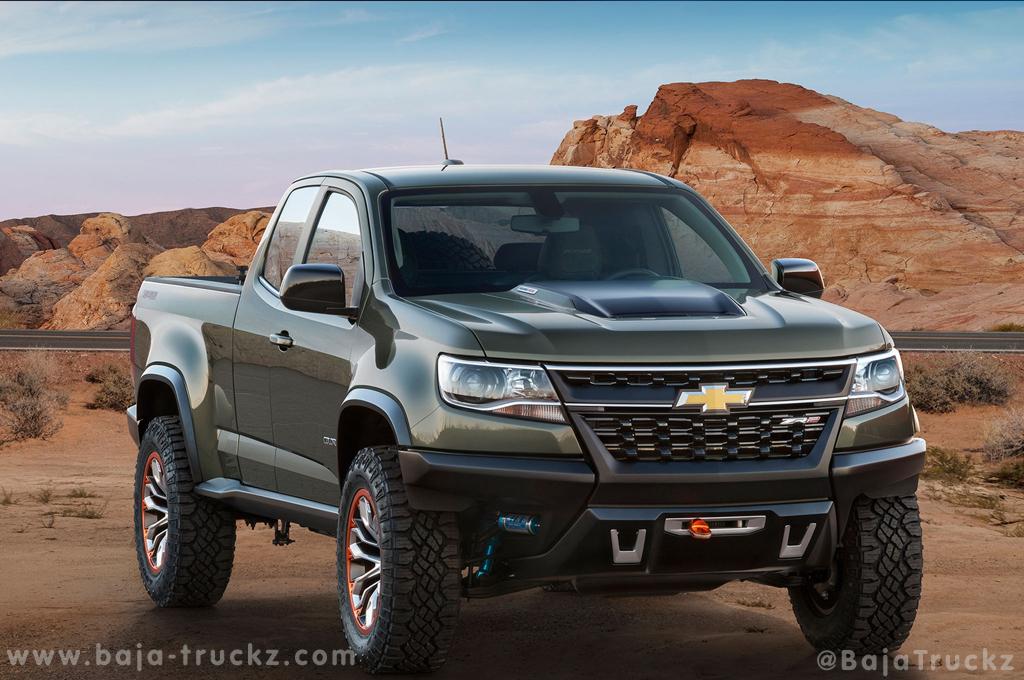 What's your take??  #Chevrolet #Colorado #ZR2 Concept, 2.8L Diesel Power  U.S.-Spec Diesel to Make 181 hp 369 lb-ft