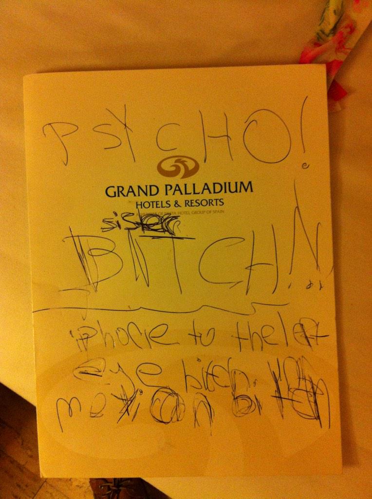 Alex__Sullivan's tweet photo. @KevinWiley23 2 years ago Mexico! Hahaha psycho bitch! @ally_wiley http://t.co/Jgog6YQdu5