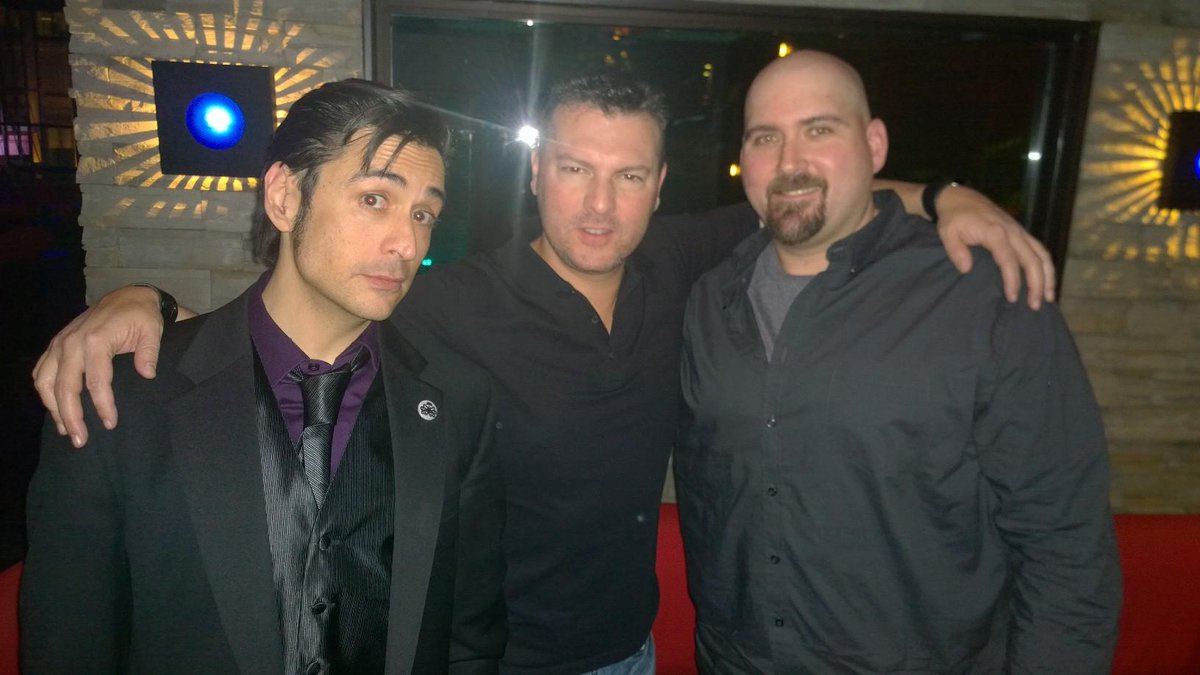 JakenBear's tweet photo. How to celebrate Always Sometimes Monsters winning two #CVGA's? Have a beer with @DavidBHayter and @Mark_Meer. http://t.co/vPLh2WPIiW