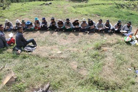 bk_tikarpala's tweet photo. Salam rimba angkatan 5 kodok belang!! http://t.co/4t6MpczgHw