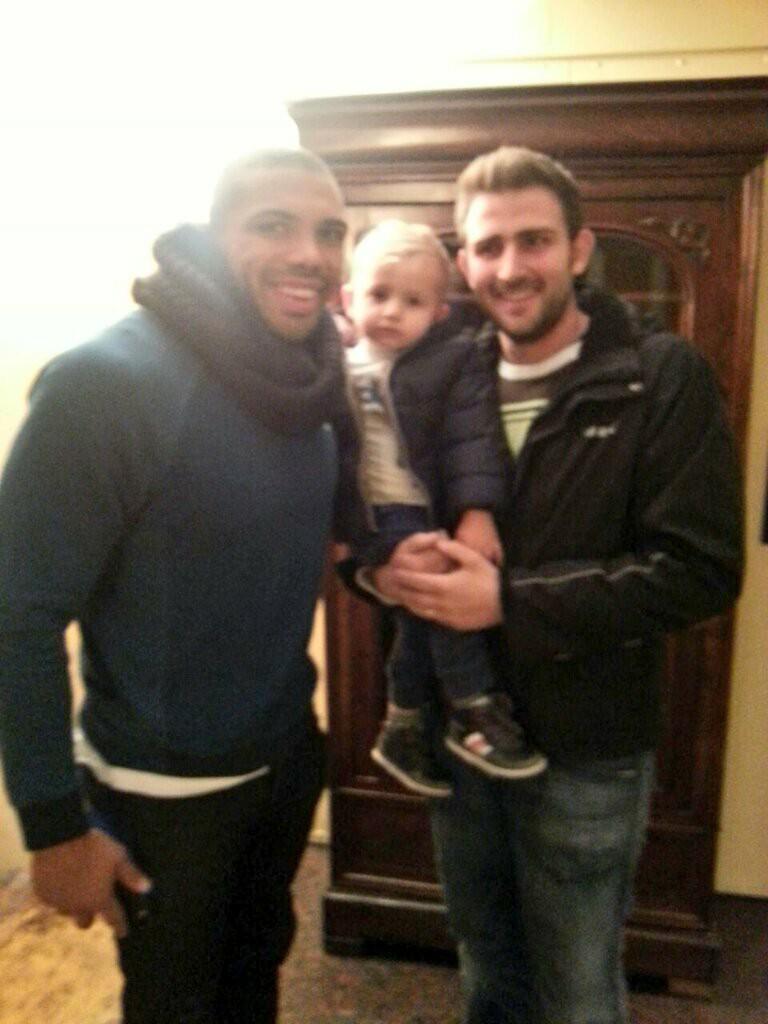 piggi83's tweet photo. @BryanHabana 
The legend whit lorenzino.... http://t.co/wM8jJrdJ0d