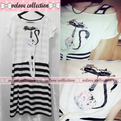 087899328432's tweet photo. set 2pc(outer+inner dress salur)catz stripe@69rb ,spdx L(1) http://t.co/9f7NGVo94p