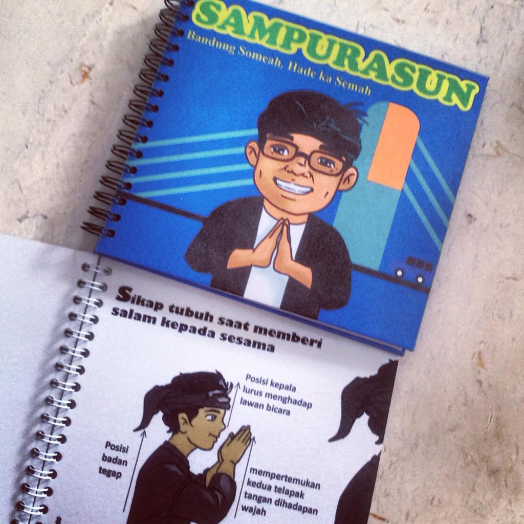 mari dukung rencana penerbitan buku2 kartun dan online terkait tata krama Sunda 101 dan pelestarian2 budaya Sunda.