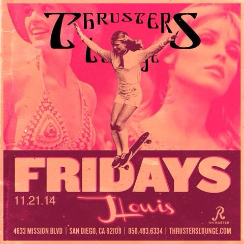 Nothing but good times tonight. #thrusterslounge #pacificbeach #dj #friday