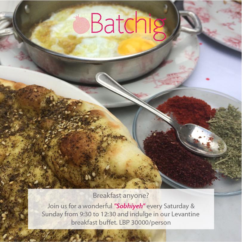 batchiglebanon's tweet image. #breakfast #buffet is getting ready. Join us on this cold rainy day for some sunny warm specialties #batchig #love