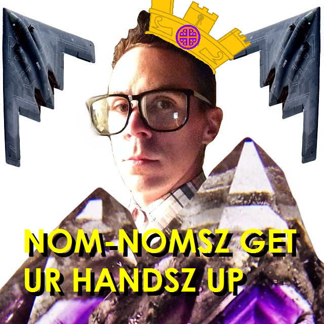 theRJMoore's tweet photo. @SoulGlowActivtr i now dub thee the Purple Mountain's Nomjesty #officialness http://t.co/1u8mMuBeGq