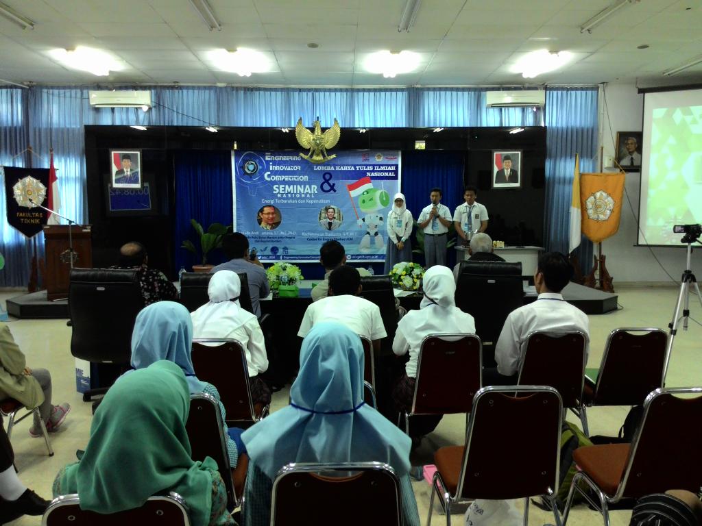 Bpk Fajar Basuki (pembina Komunitas Untuk Jogja) cukup puas karena EIC_2014 menampilkan karya yg inovatif dan kreatif