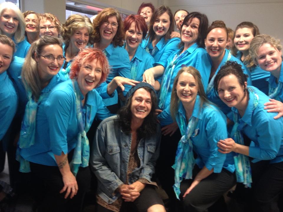 At gig with Benny Tipene Jpin Zrivertones and hang with the stars !!!! #hamilton150