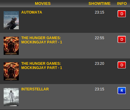 jadwal Midnight Show malam ini (sabtu, 22 nov 2014) di @cinemaxxi_crb