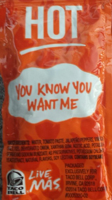 Oh Taco Bell, I couldn't have said it better... http://t.co/fvFYcV5y15<a href="/tag/ybn"class="tags"><span>#ybn</span></a>