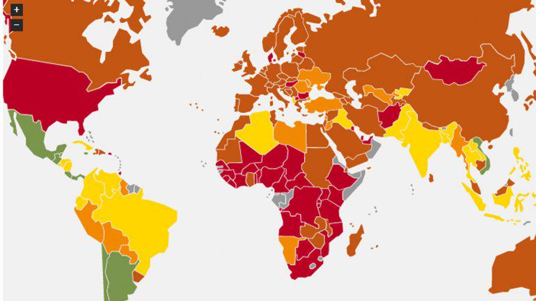 Mapa del día > Cuales son los países más felices del mundo en 2014 😄😄  infob.ae/1yCUkM0