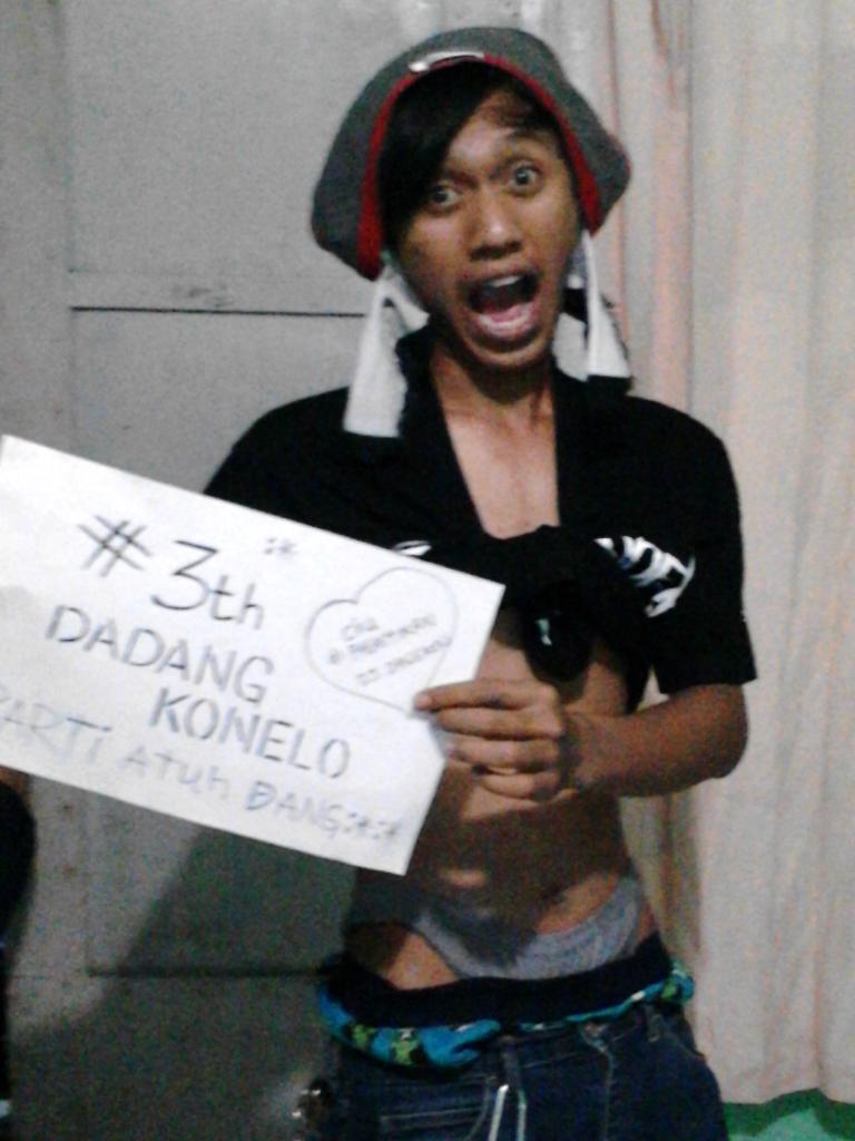 Hepi besdey dije kita dangkon @infosebel semoga gera kawin #3thDADANGKONELO