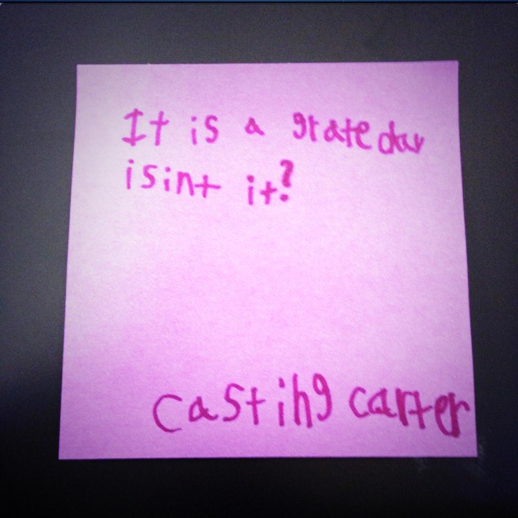MyJoyNote's tweet image. "It is a grate day, isint it?" - @CastingCarter, 7-yr-old #entrepreneur 😊💙🐟 instagram.com/p/vWjcizrsWX/ #myjoynote