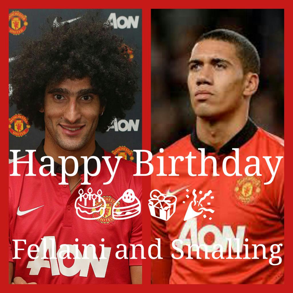 Happy Birthday and Chris Smalling    wish you all the best keep Sporty and Stay Healty     
