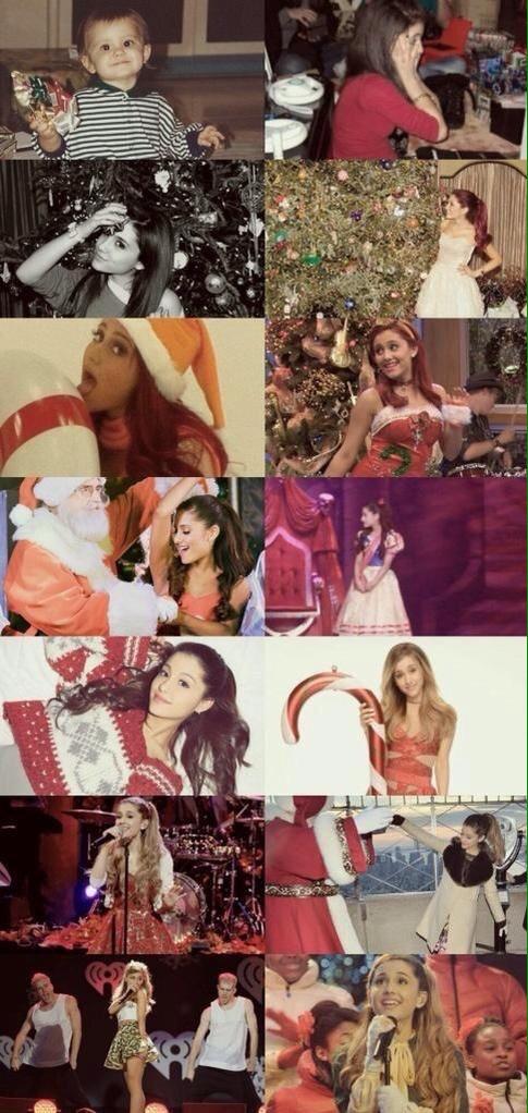 snickersbutera's tweet photo. Rt for our christmas Ariana ⛄️💜❄️ #MTVStars Ariana Grande http://t.co/89Q2Zx6pTo