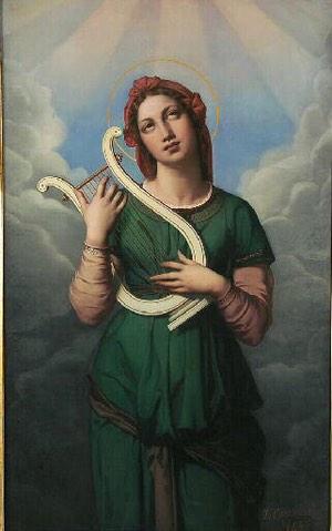 Hoy los músicos celebramos nuestro día con Santa Cecilia de Roma, patrona de la música, los poetas y los ciegos.