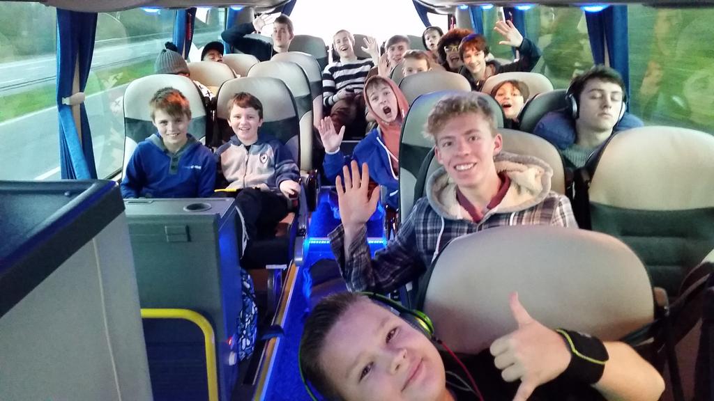 DanceAmbsCDF's tweet photo. #LOTFCardiff boys reunited! En route to @TheatreRNorwich to see #LordoftheFlies #fliesbuzz http://t.co/N1YKSv6zpF