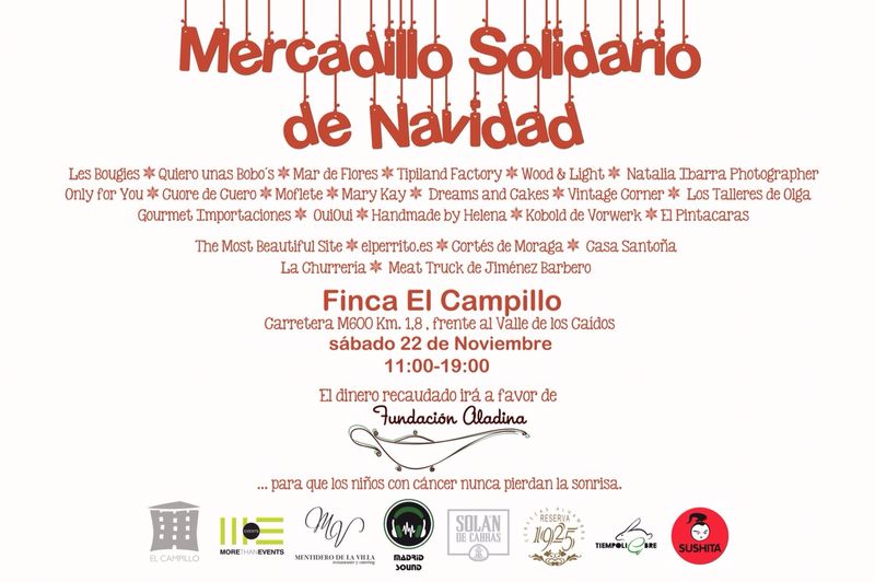 tiempoliebre's tweet photo. En media hora, en #ElEscorial, mercadillo solidario de #morethanevents, beneficios íntegros para @FundAladina http://t.co/XjCMBJjMfy