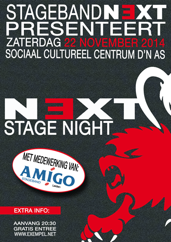 Vanavond | unieke samenwerking Leiden- Empel | GRATIS entree | 20:30 asmunt 3 te Empel <a href="/Korpsmuziek_nl/">Korpsmuziek_nl</a> <a href="/StagebandNext/">Next stageband</a>