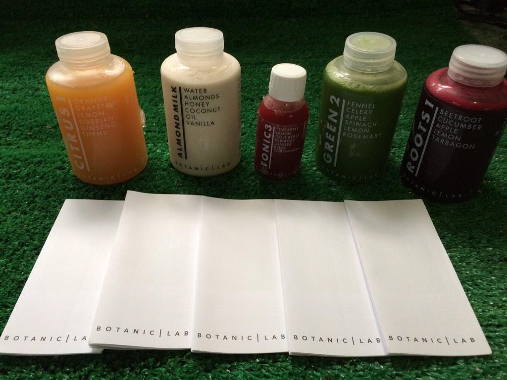 Delicious cold pressed raw organic juices from @BotanicLabJuice for tomorrow 😋 <a href="/Halebarnshouse/">Halebarnshouse</a> 
#Journeytohealth