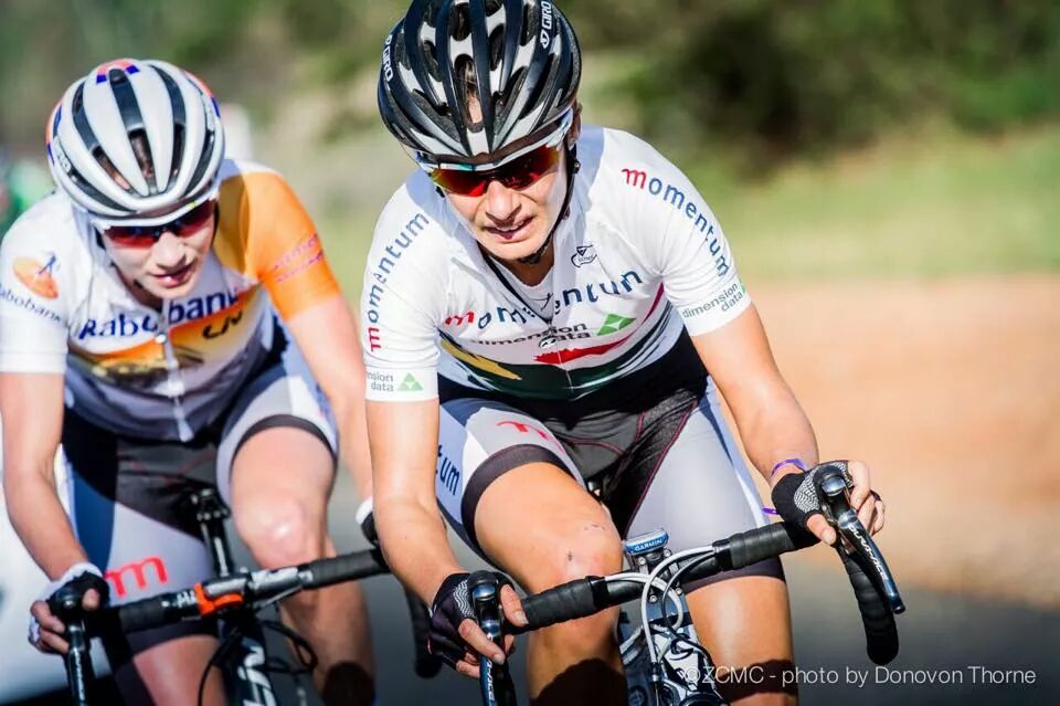 ashleighcycling's tweet photo. Special experience @Unite4Mandela to be in long break away with @marianne_vos! Thanks to all who supported the event! http://t.co/Cz1IGKTRV4