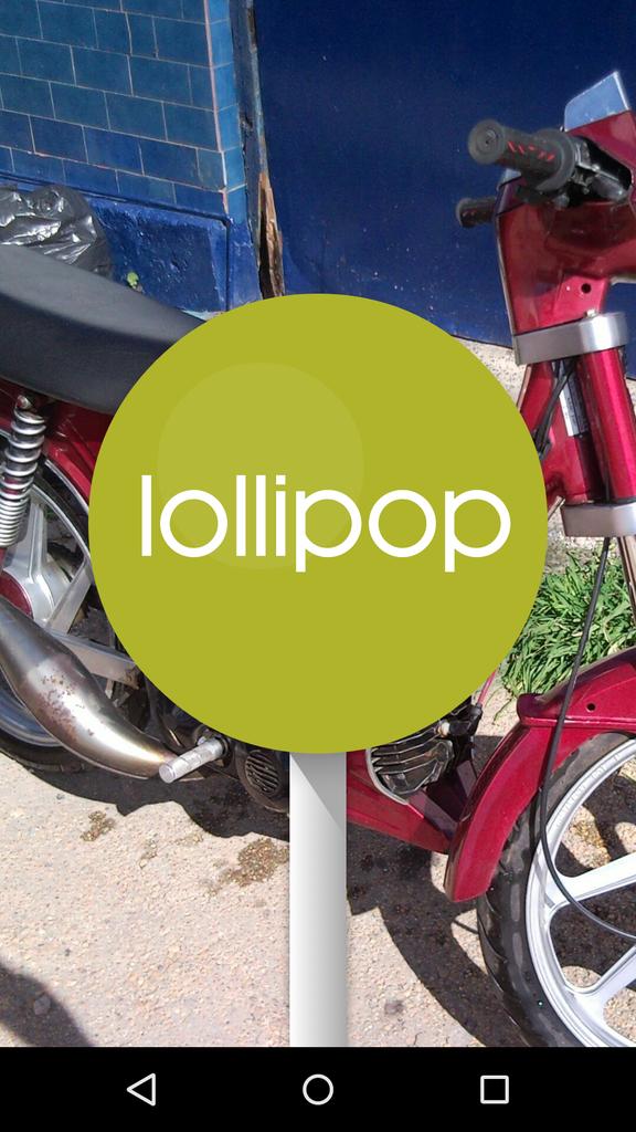 danyelrb88's tweet photo. Actualizado a la lollipop a ver que tal va http://t.co/33k0QuefhL