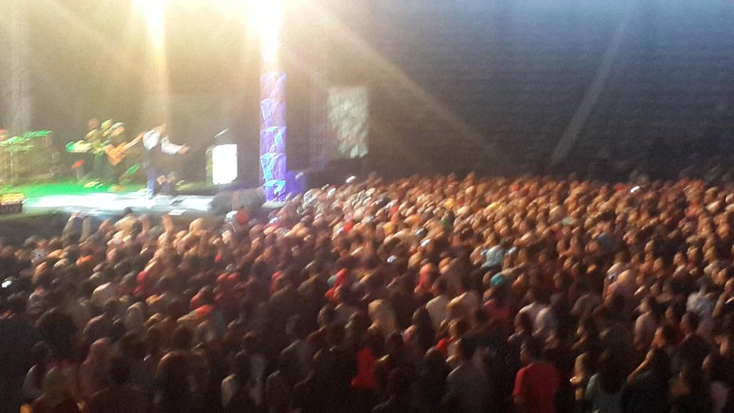 steril2023's tweet photo. Sing along together, Teman Hidup, with @tulusm! Look at the crowd. Nyesel kaan yg ga dateng awal :p
#STERIL2014 http://t.co/ZnZqXwK9zr