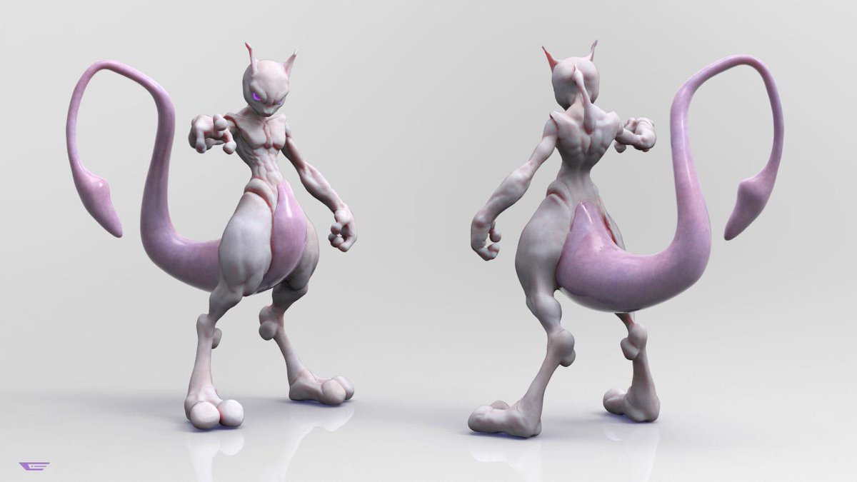 えんたく 実写版ポケモンがあるなら こんな感じのテイストがいいなあと妄想しながら制作したミュウツー Http T Co Ravjhcs2ls