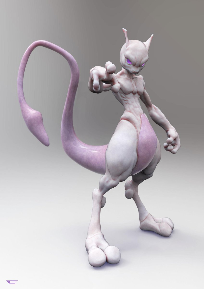 えんたく En Twitter 実写版ポケモンがあるなら こんな感じのテイストがいいなあと妄想しながら制作したミュウツー Http T Co Ravjhcs2ls