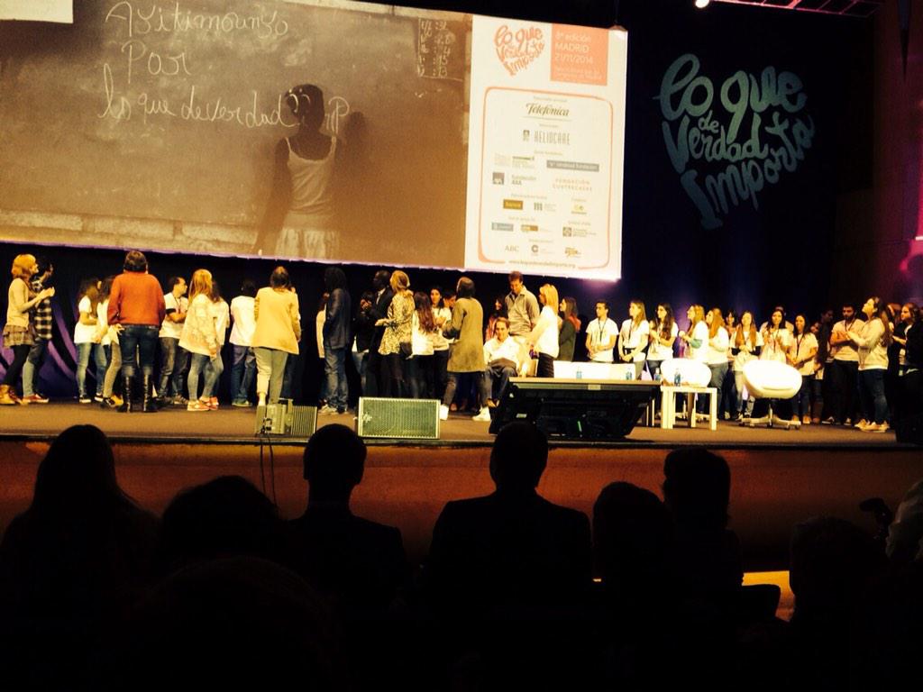TonejoRodriguez's tweet photo. Ha sido un honor dar una conferencia en Madrid con la fundación "Lo que de verdad importa"
Orgullo por los jóvenes!! http://t.co/NnGycu5cAK