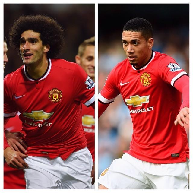 Happy birthday to duo (27) and Chris Smalling (25). Lets celebrate with a win, lads! by mancheste... 