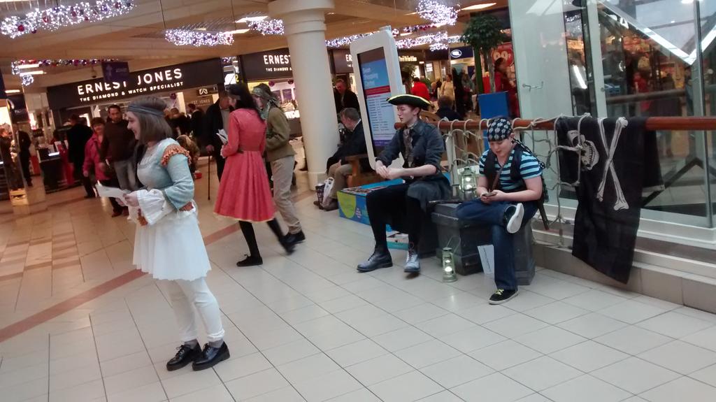 PointEastleigh's tweet photo. Our @pointYT pirates are taking over the swan centre today come on down to get your treasure map #pyttreasure http://t.co/j3825P1qOr