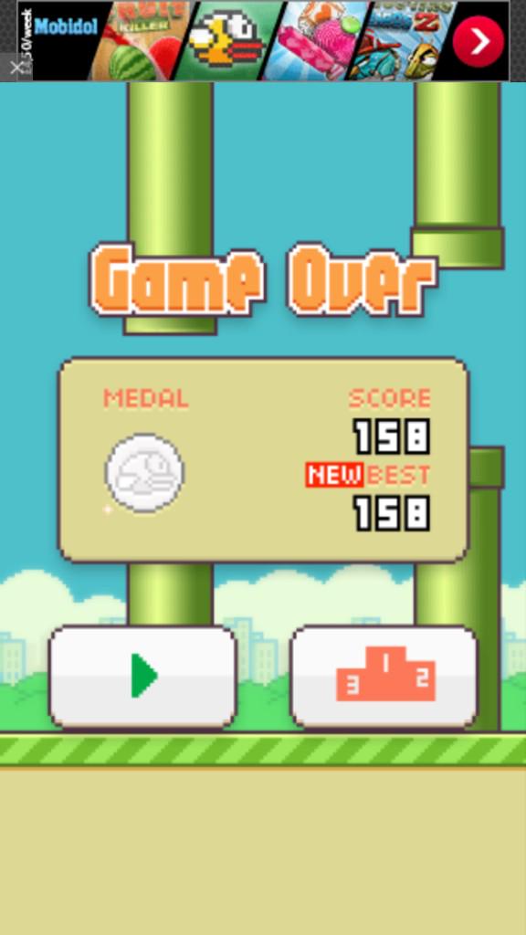 WestEndFi's tweet photo. It's possible that I am, in fact, a wizard. #FlappyBirdHighScore http://t.co/2bw86ZGmHJ