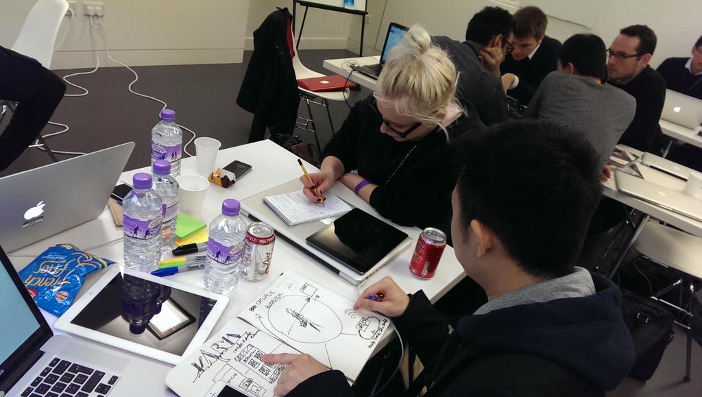 Creative minds at work #condenasthackaton <a href="/openreplyuk/">Open Reply UK</a> <a href="/ReplyULabs/">Reply U</a>