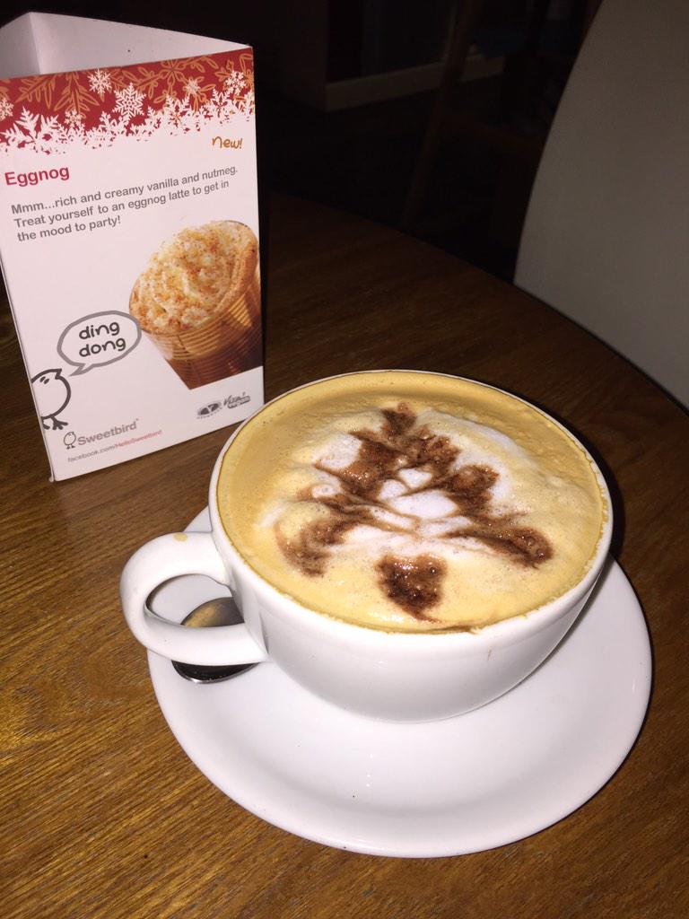 Fayum1's tweet photo. Seasonal Specials at Chai Latté...Eggnog Latte and Gingerbread Mocha😋 http://t.co/hnki0SwDH3
