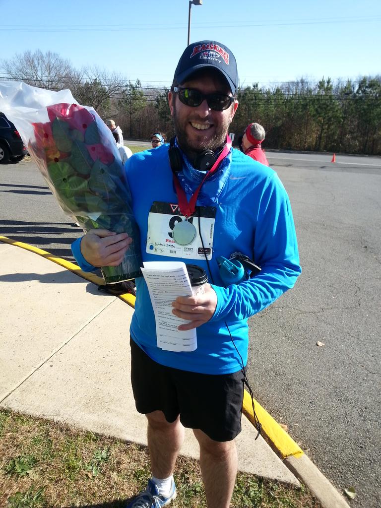 SamuelRCox's tweet photo. @patandtimshow Mr. B wins a medal in his age group! http://t.co/WAHsqvMSh6