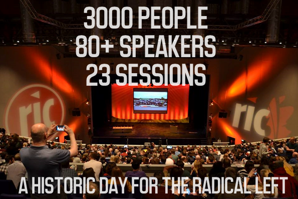 Radical_Indy's tweet photo. 3000 people. Over 80 speakers. 23 sessions. This has been a historic day for the radical left #RIC2014 http://t.co/RF8D6Ysah5