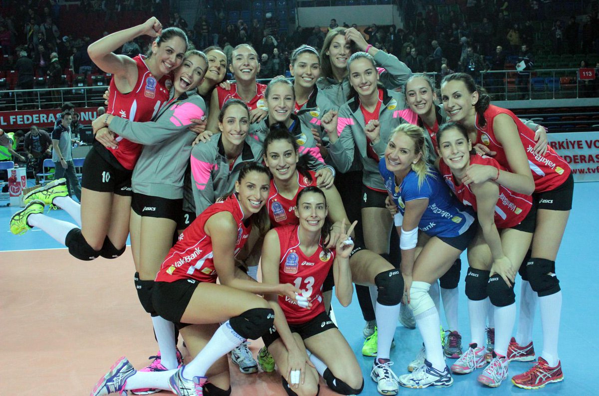 VakifBankSK's tweet photo. The champion is at the top again! Our girls defeated Fenerbahçe Grundig 3-1 in the league. http://t.co/k3dv0Rh2i3
