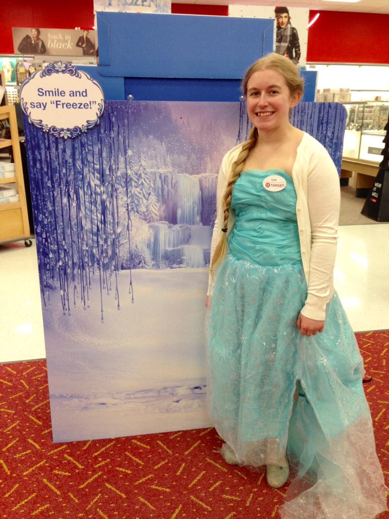 Exciting news everyone!!! Elsa has come to visit T-2340 today! join us for treats &amp; deals! #FrozenEvent #FrozenFun
