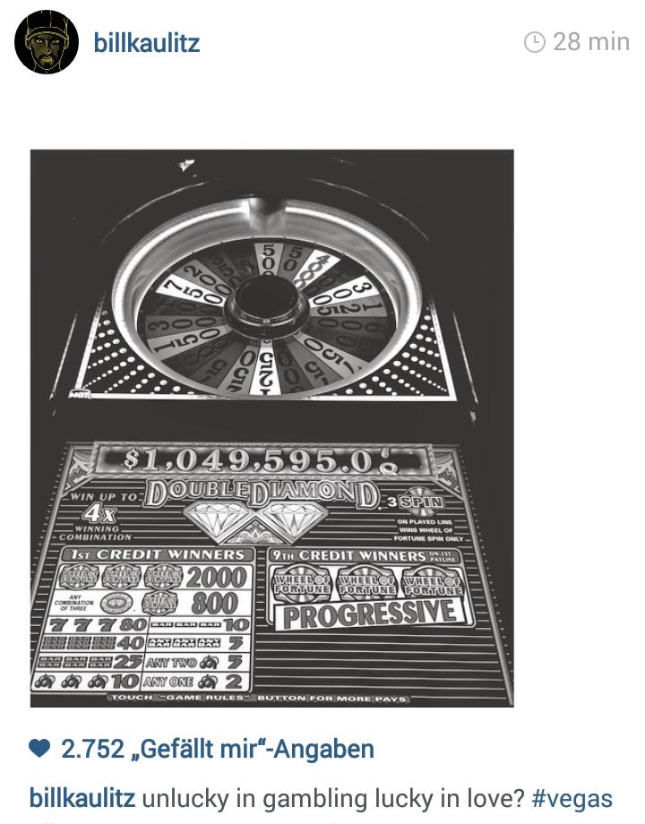 THNews_DE's tweet image. BILL neuer Instagram post : 
#vegas